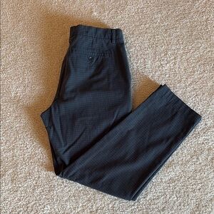 Men’s Banana Republic Stylish Black and Grey Slim Fit Trousers